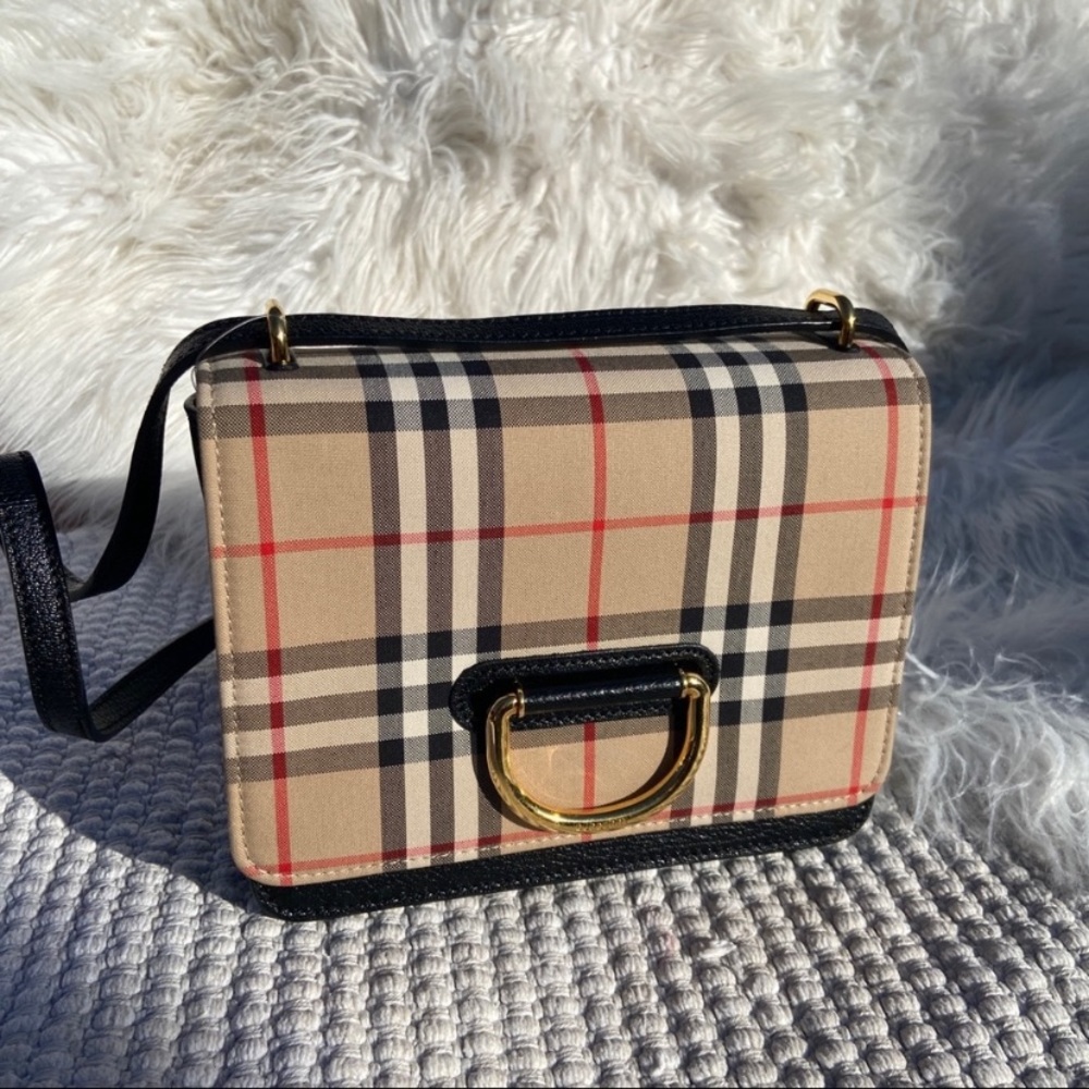 SOLD Burberry D Ring Bag